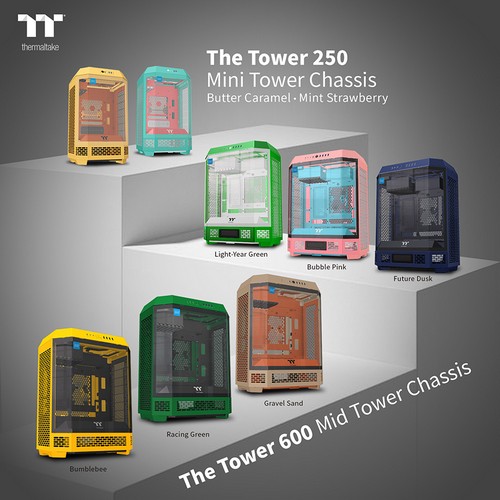CES 2025: Thermaltake Expands Color Options for Best-Selling Tower